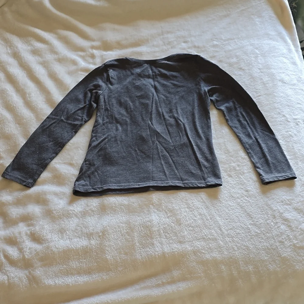 Children's Place Unicorn Gray Long Sleeve‎ Size 5/6